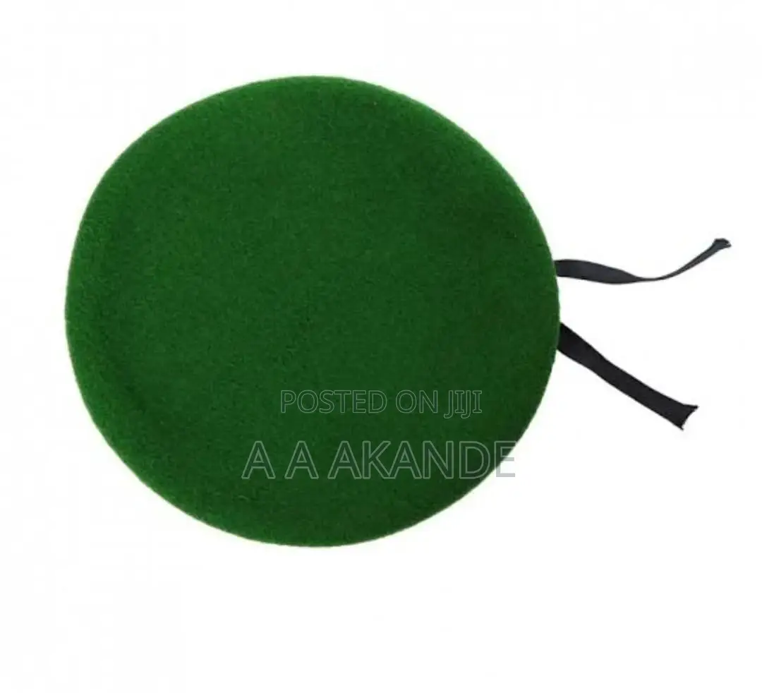 Green Security Beret Cap
