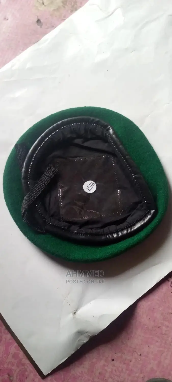 Green Security Beret Cap