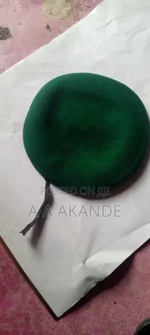 Green Security Beret Cap