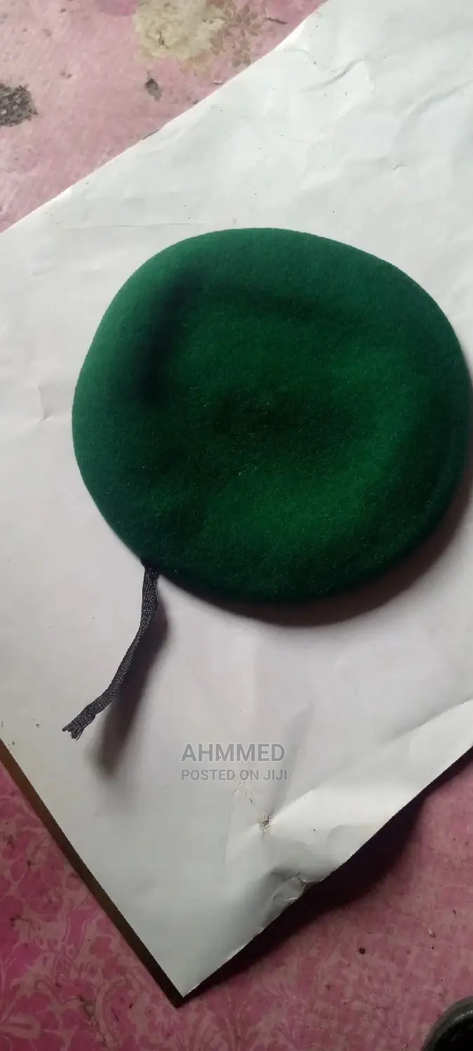 Green Security Beret Cap