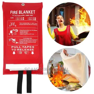 Hospital Safety Bag Fire Blanket Large