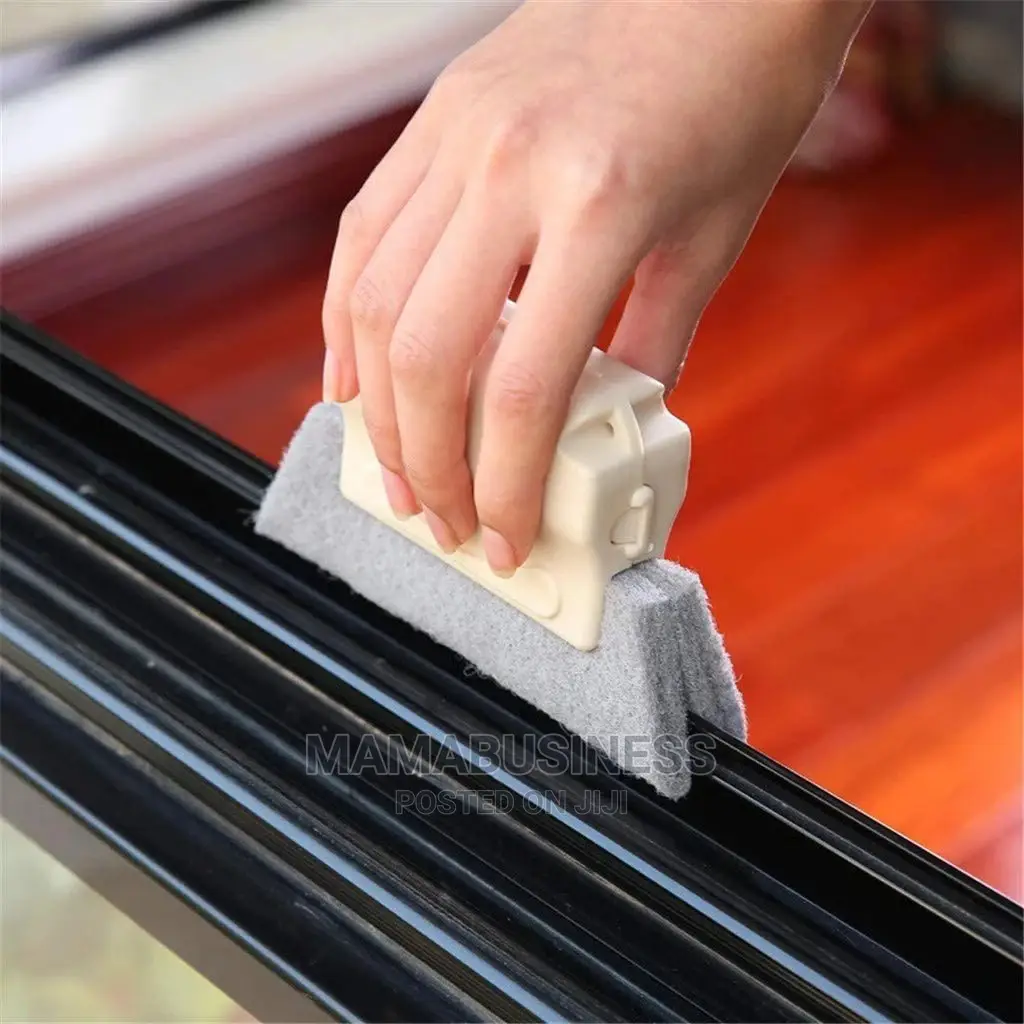Window Groove Cleaning Brush - Grey