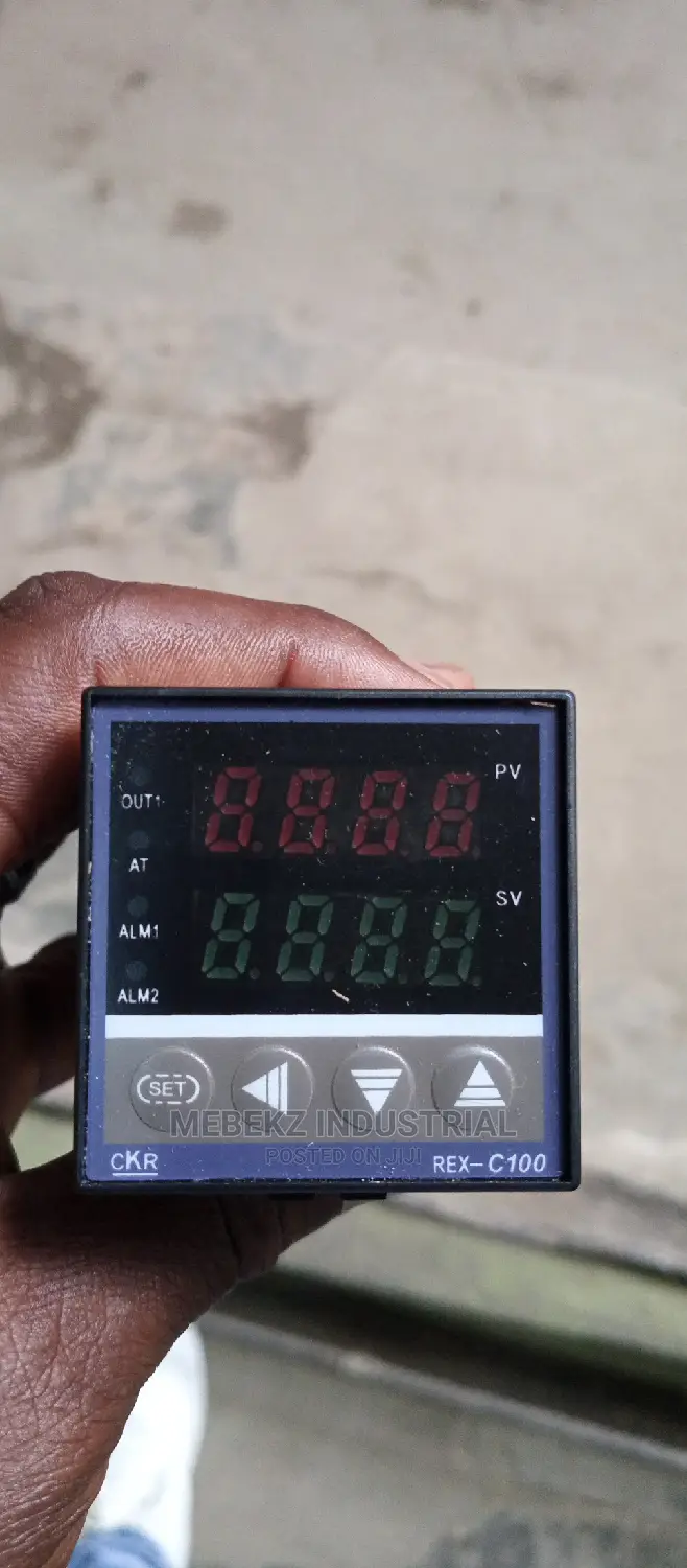 Rkc Temperature Controller Rex-C100 0-0-400'0c