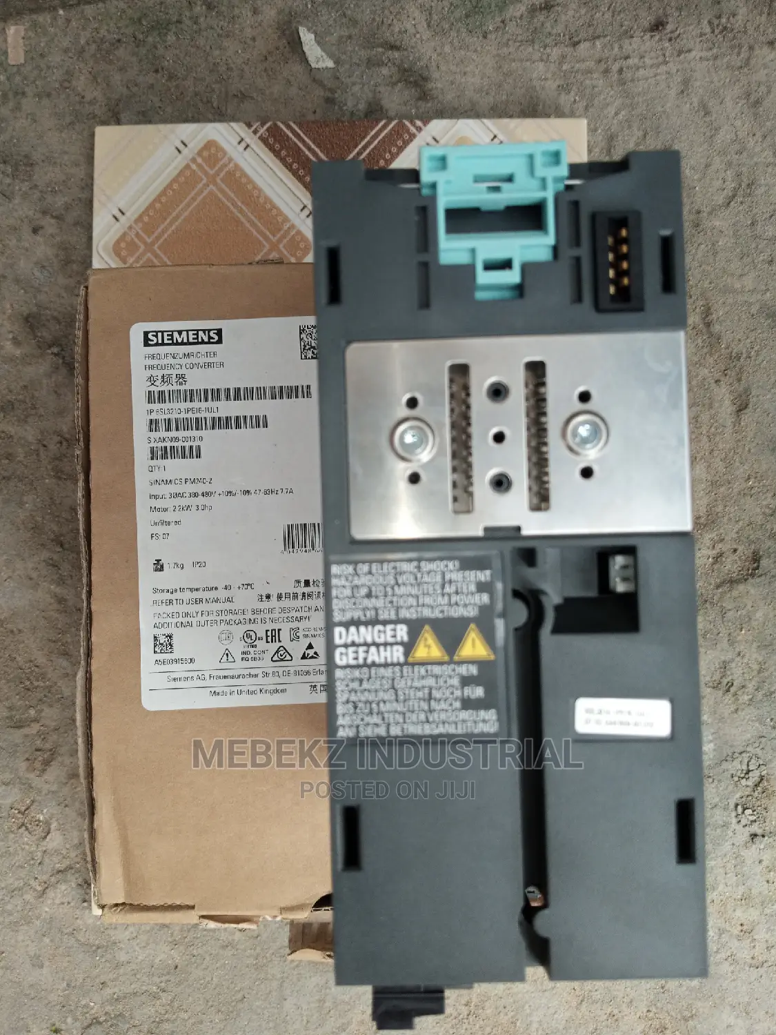 Siemens Sinamics Frequency Converter PM240-2.2KW