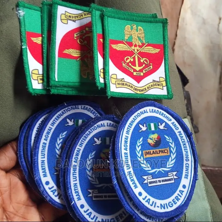 Local and Foreign School Woven Badges and Lapel
