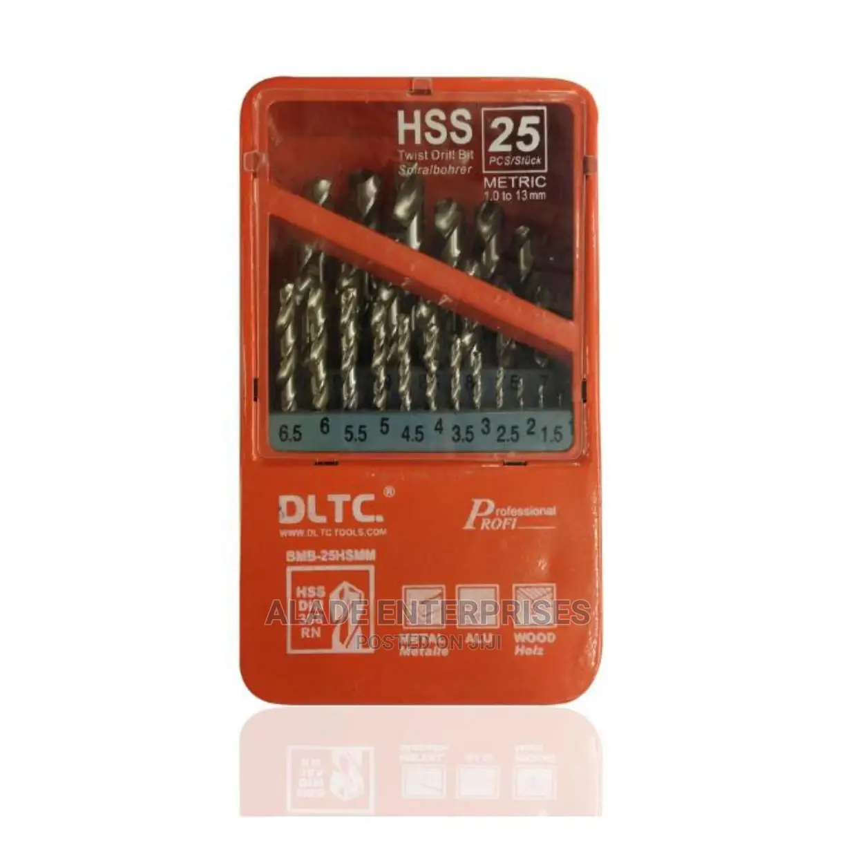 1 to 13mm DRILL BIT SET