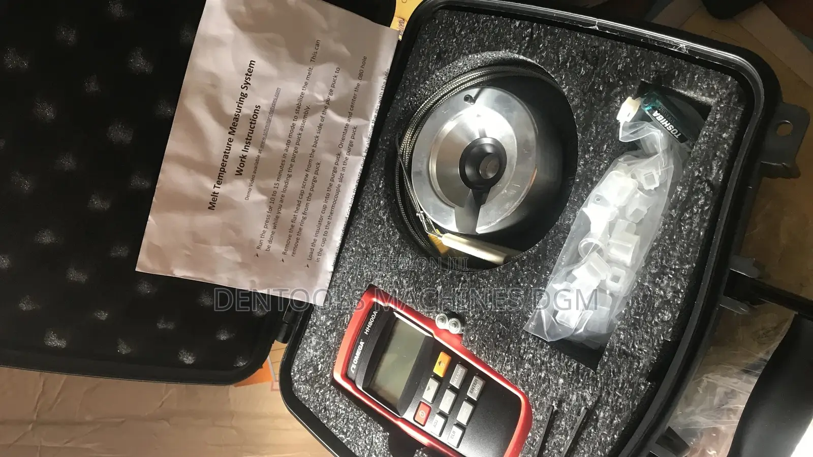 Melt Temperature Measurement System