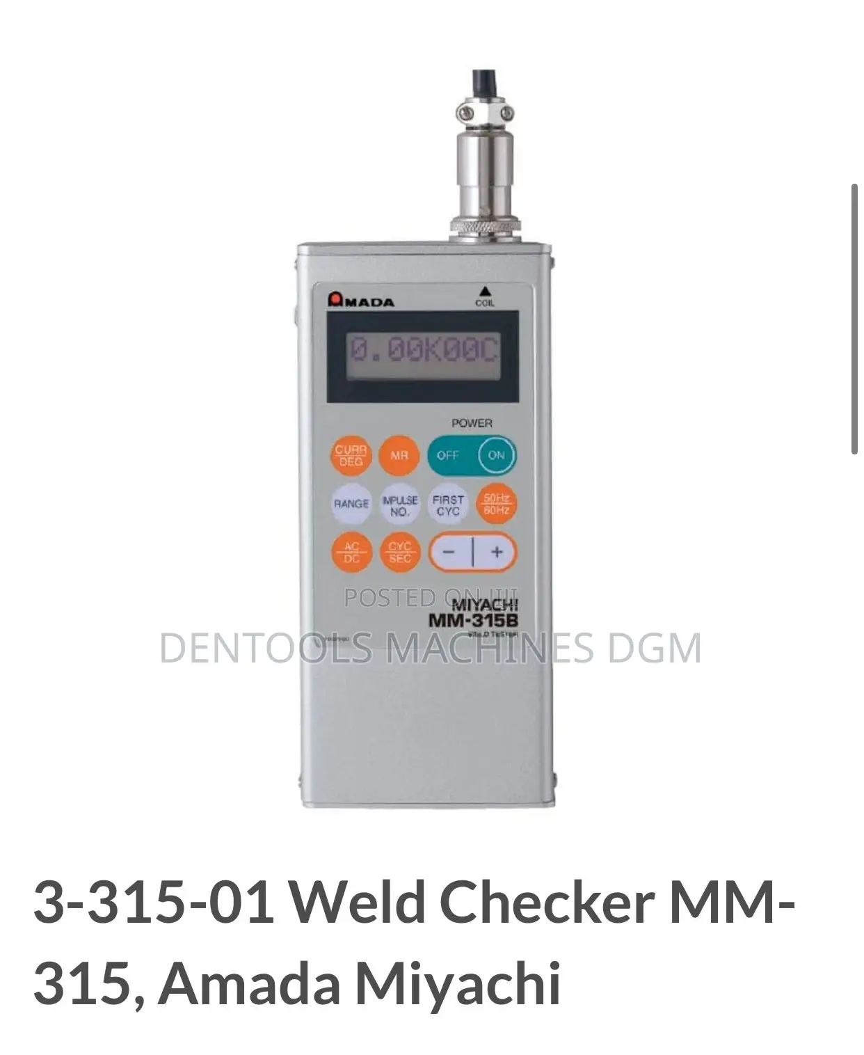 Weld Checker MM-315, Amada Miyachi