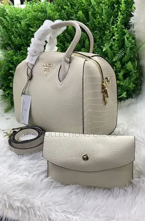 Luxury Prada Milano Women's Brown Leather Handbag.