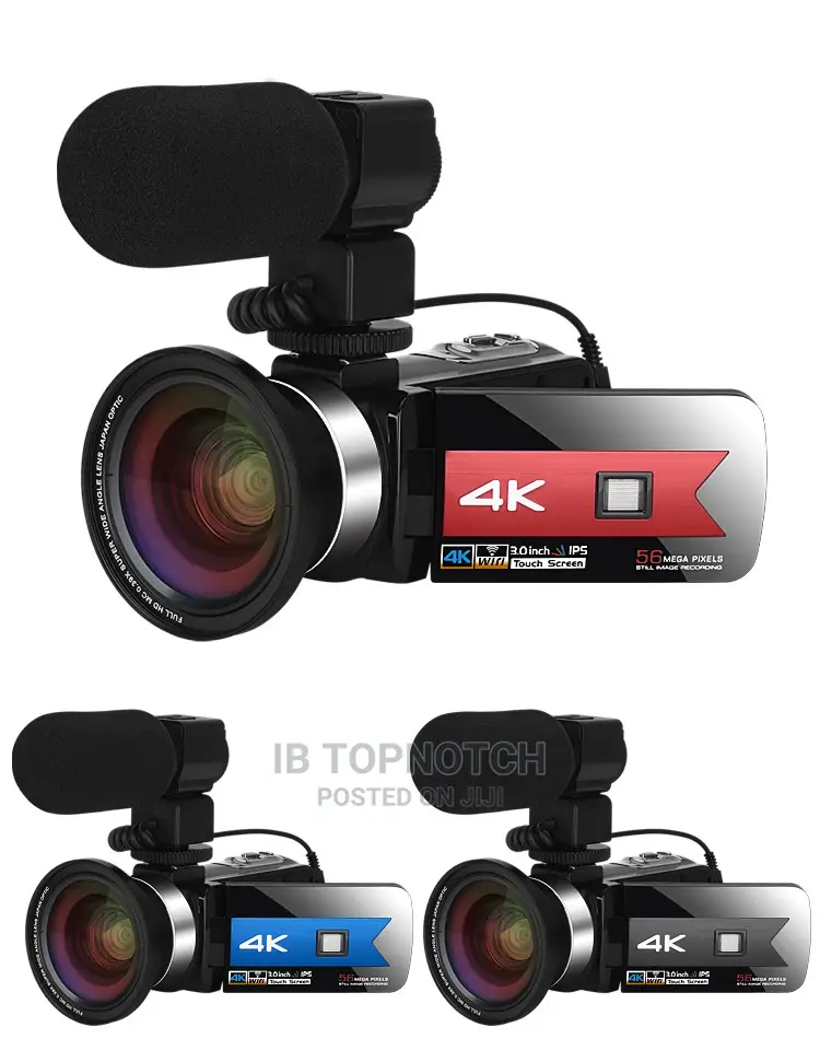  Video Touch Screen Night Vison Camera for Youtube