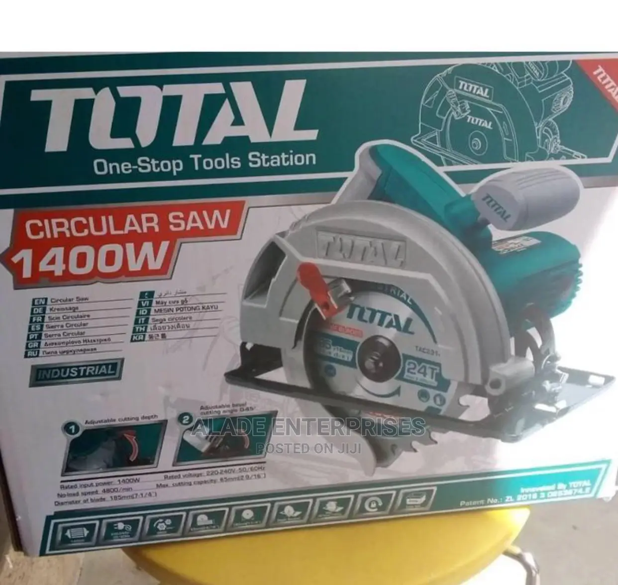 Total Circular Saw 1400W