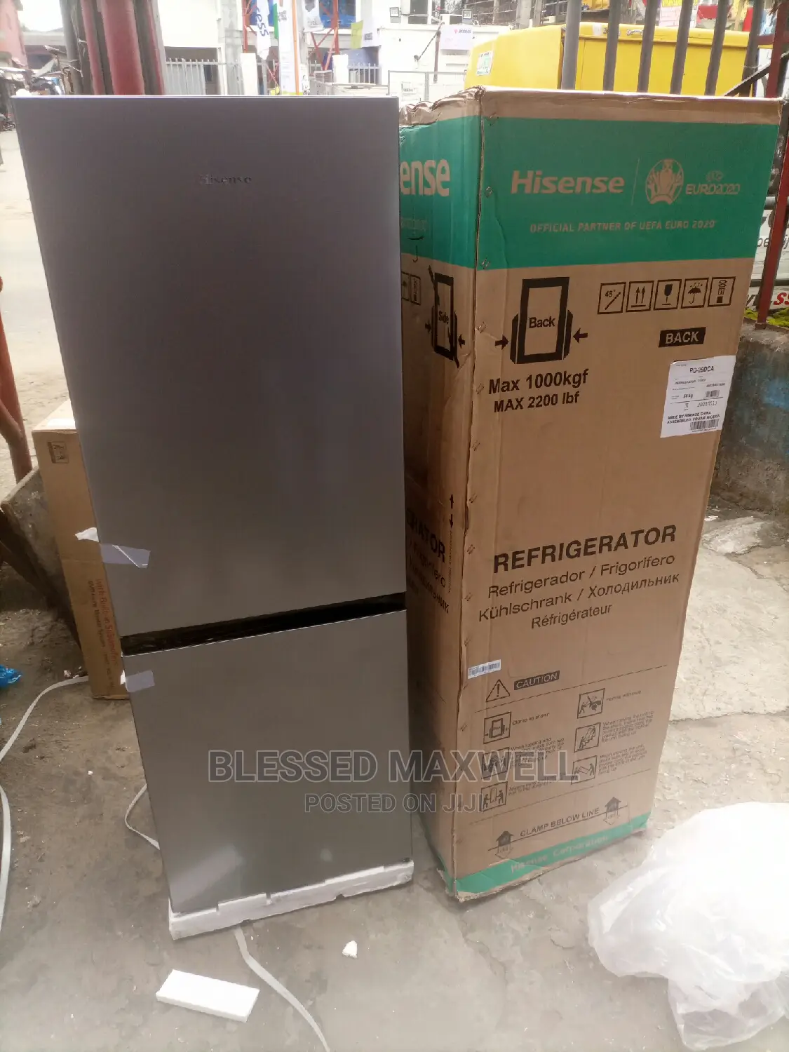 Hisense 225ltrs Double Door Refrigerator RF29DCA