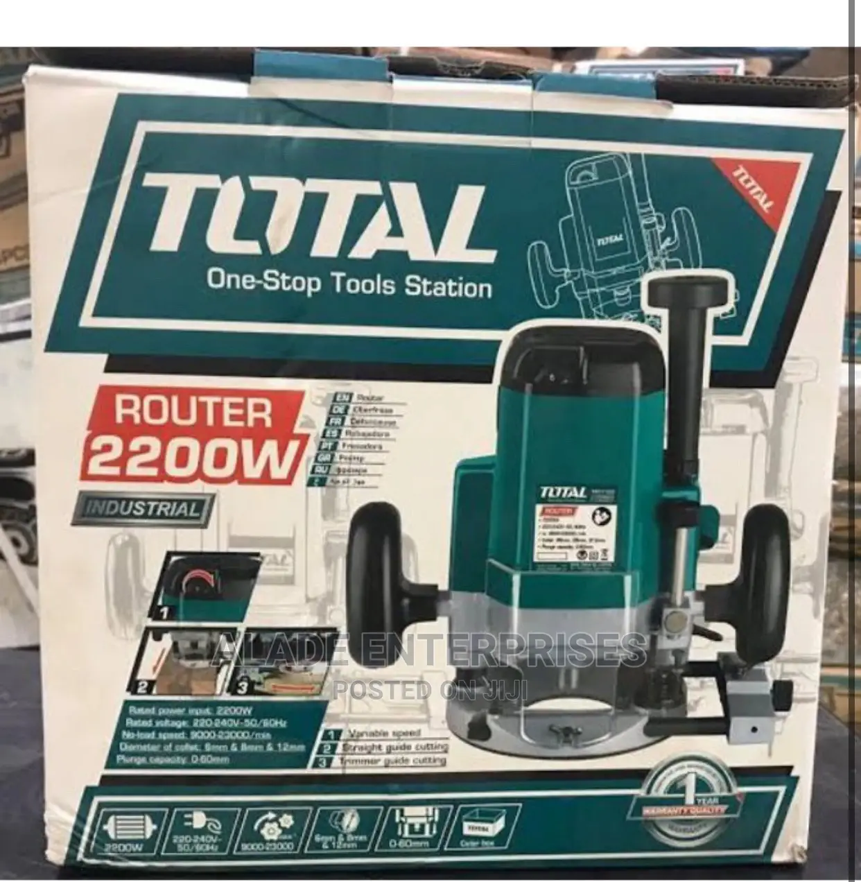Total Big Router With Extra Collects