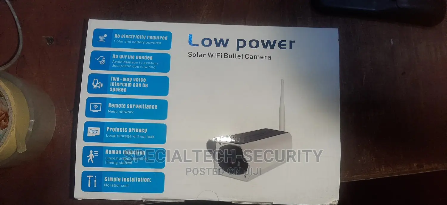 Solar Low Power Camera Outdoor