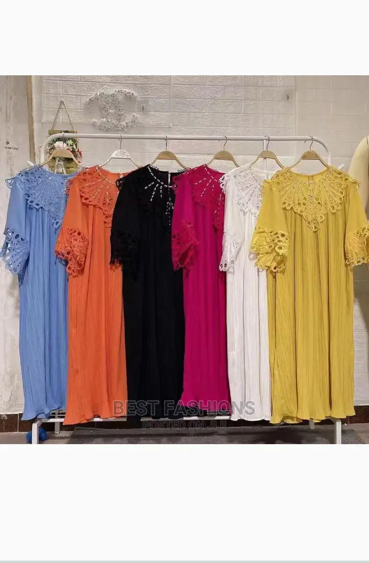 Female Pleated Maternity Gown