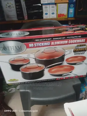 Non Stick Aluminum Cookware 8 PCS