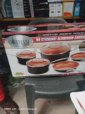 Non Stick Aluminum Cookware 8 PCS