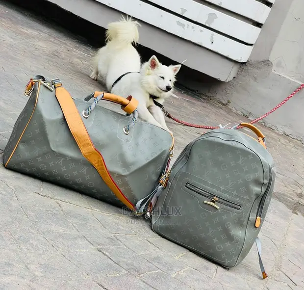louis vuitton titanium duffle bag
