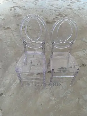 Clear Dior Chairs for Rent