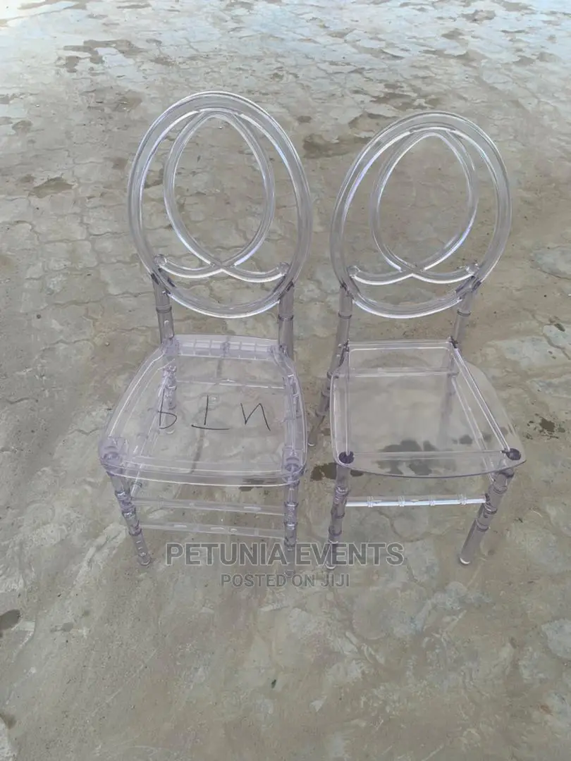 Clear Dior Chairs for Rent