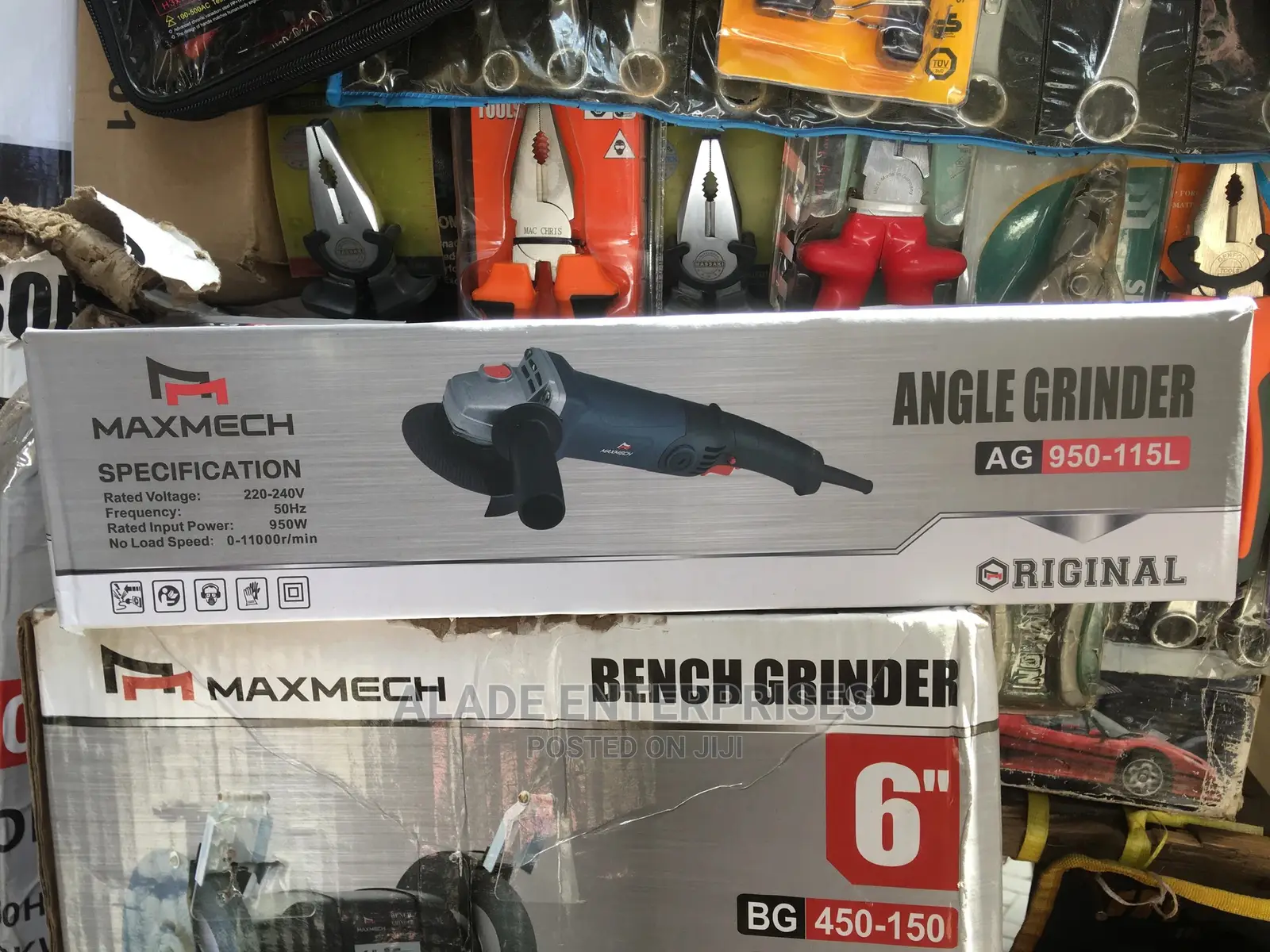 Maxmech Small Angle Grinder 115mm
