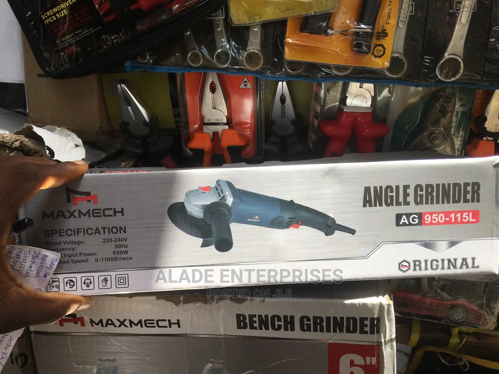Maxmech Small Angle Grinder 115mm
