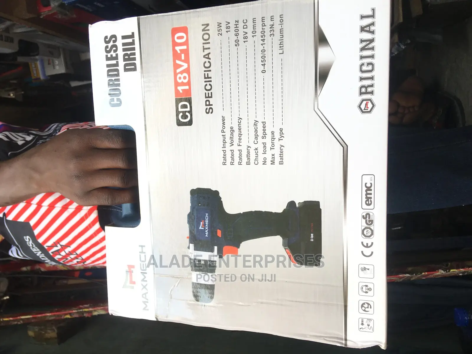 Cordless Drill Machine - 18volts