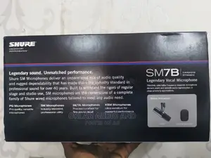Shure Sm7b Legendary Mic
