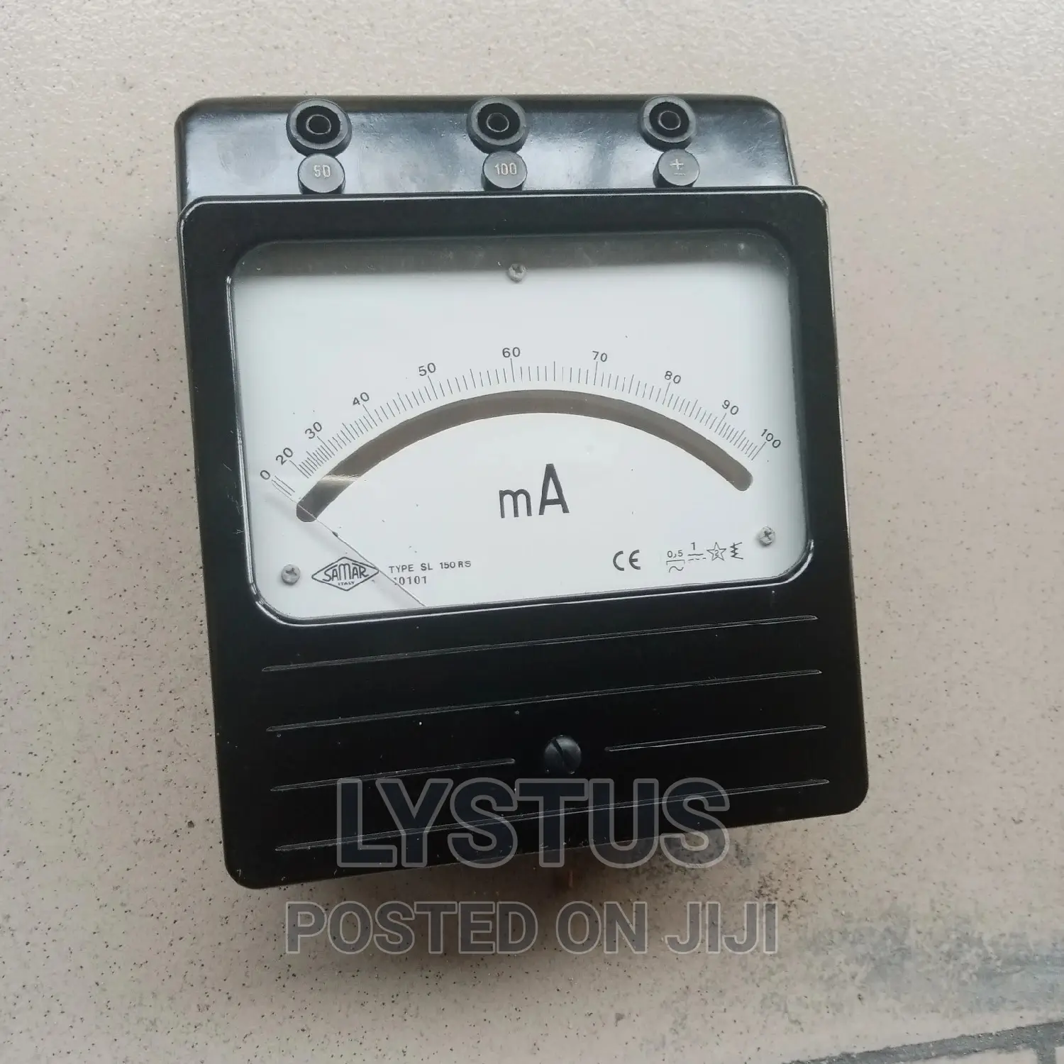Samar 0-100ma DC Milliamp Current Amp Ammeter Analog Meter