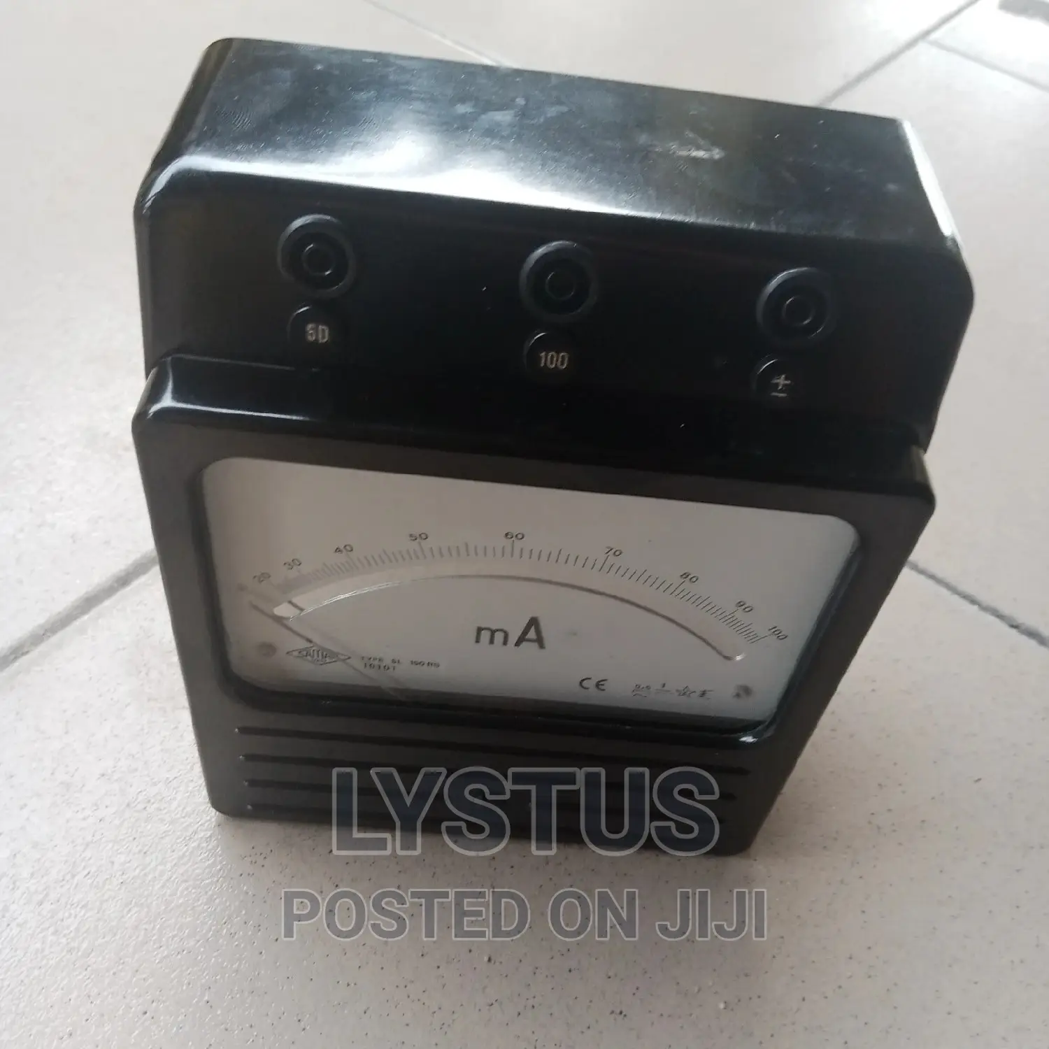 Samar 0-100ma DC Milliamp Current Amp Ammeter Analog Meter