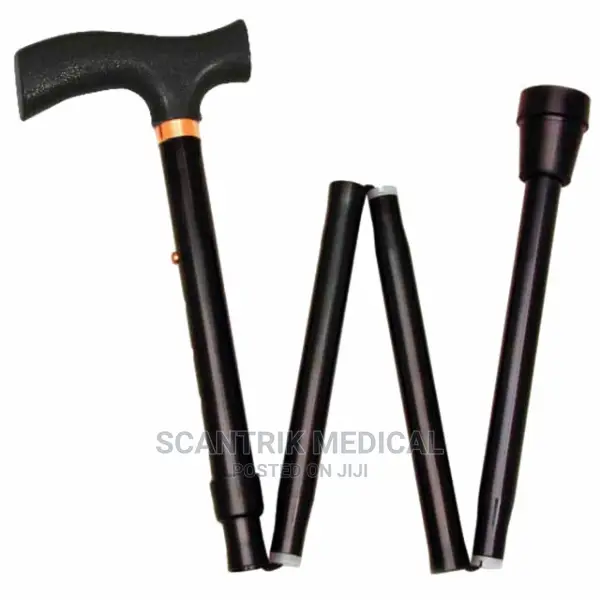 Handle Foldable Elderly Safety Walking Stick Guide Blind
