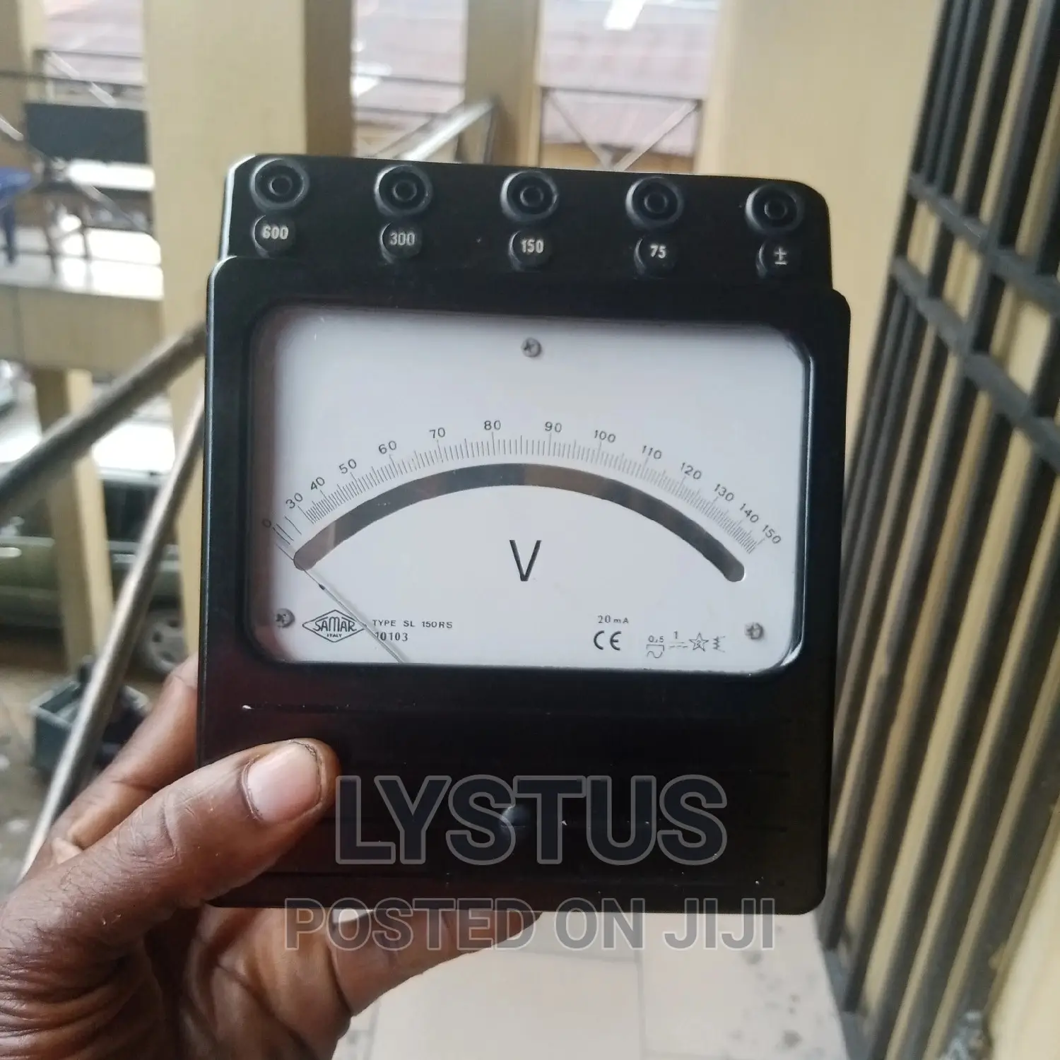 Samar Anolog DC Voltmeter, 0-150 Volts