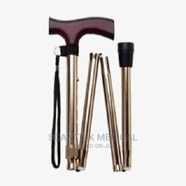 Height-Adjustable Walking Stick