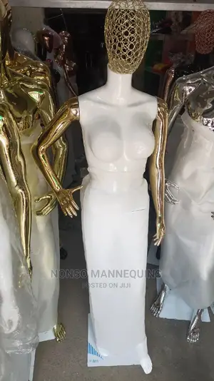 Net Head White Glossy Big Breast Female MANNEQUINS