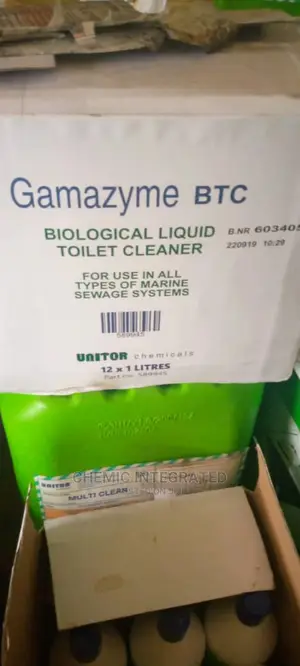 Unitor Gamazyme BTC Biological Liquid Toilet Cleaner