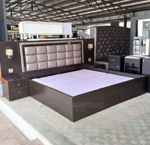 Beautifully Built 6by6 HDF Board Bed Frame