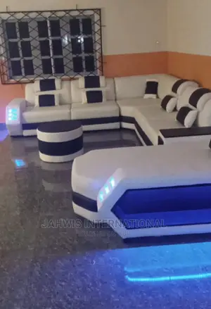 Beautiful U-Shaped White Colored Chairs