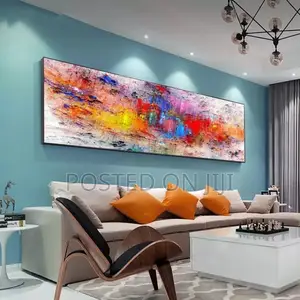Large Abstract Different Colors Painting