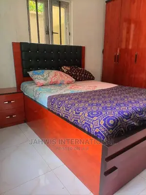 4.5by6ft Board Bed Frame