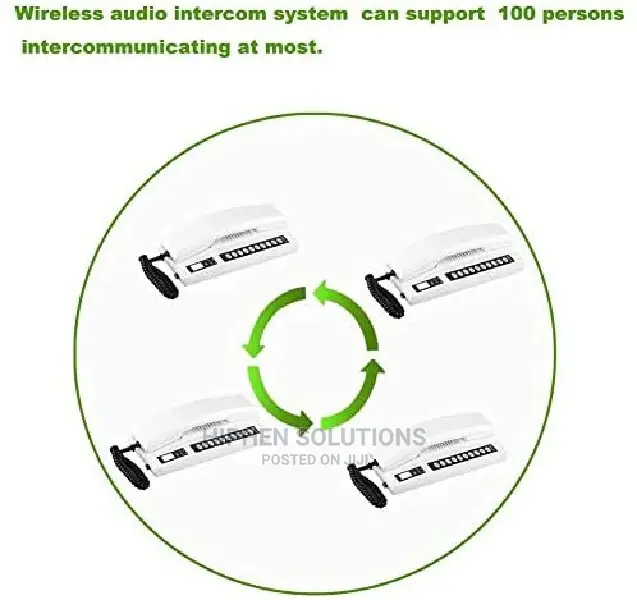 Far Distance Wireless Intercom Phone