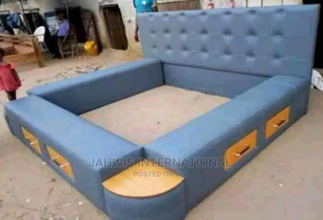 Besutiful 6by6 Padded Bed Frame