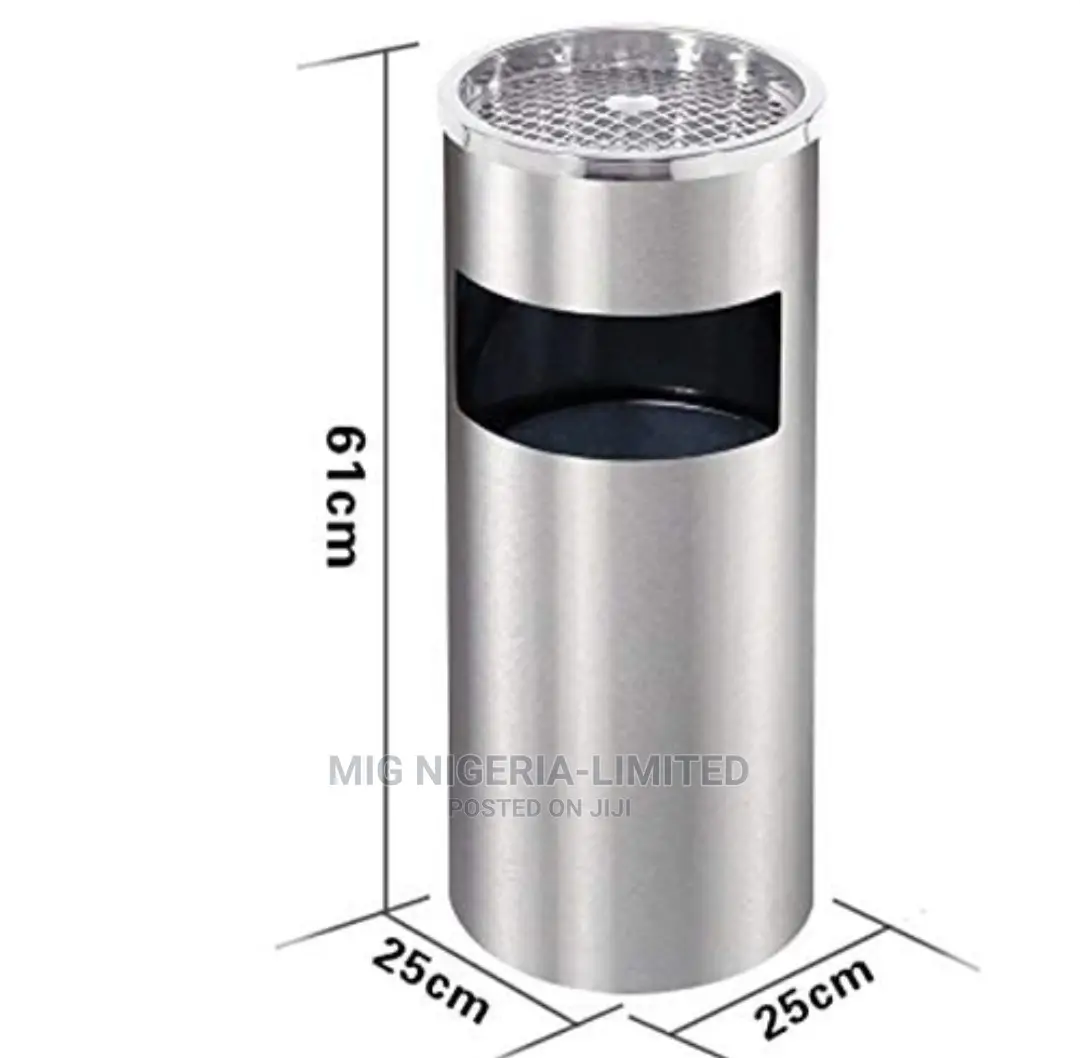 30l Anti Rust Stainless Steel Ashtray Cigarette Dustin