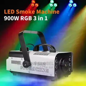 900W Disco Colorful Smoke 3in1 Machine LED Remote