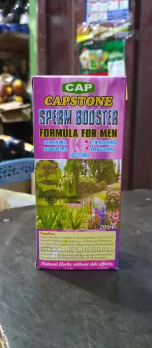 Capstone Sperm Booster Formula for Men