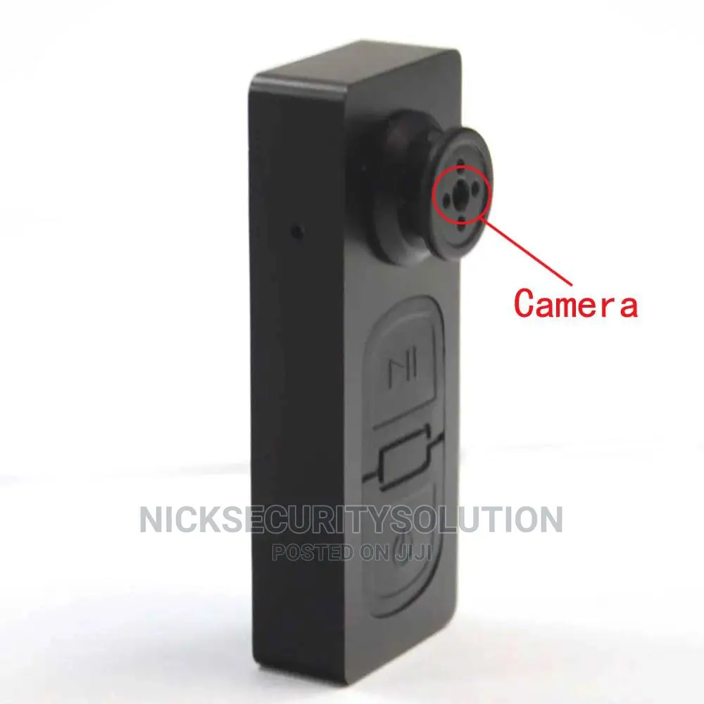 Security Hidden Button Camera