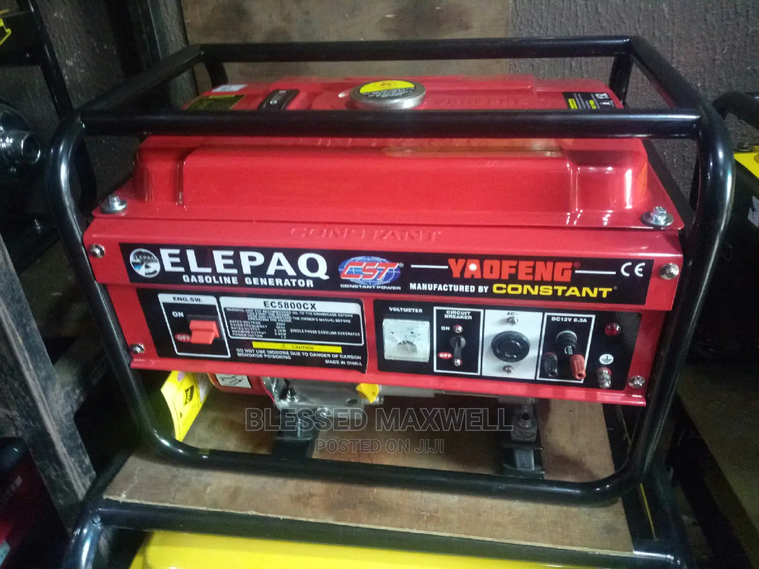 Elepaq Constant Generator Ec5800