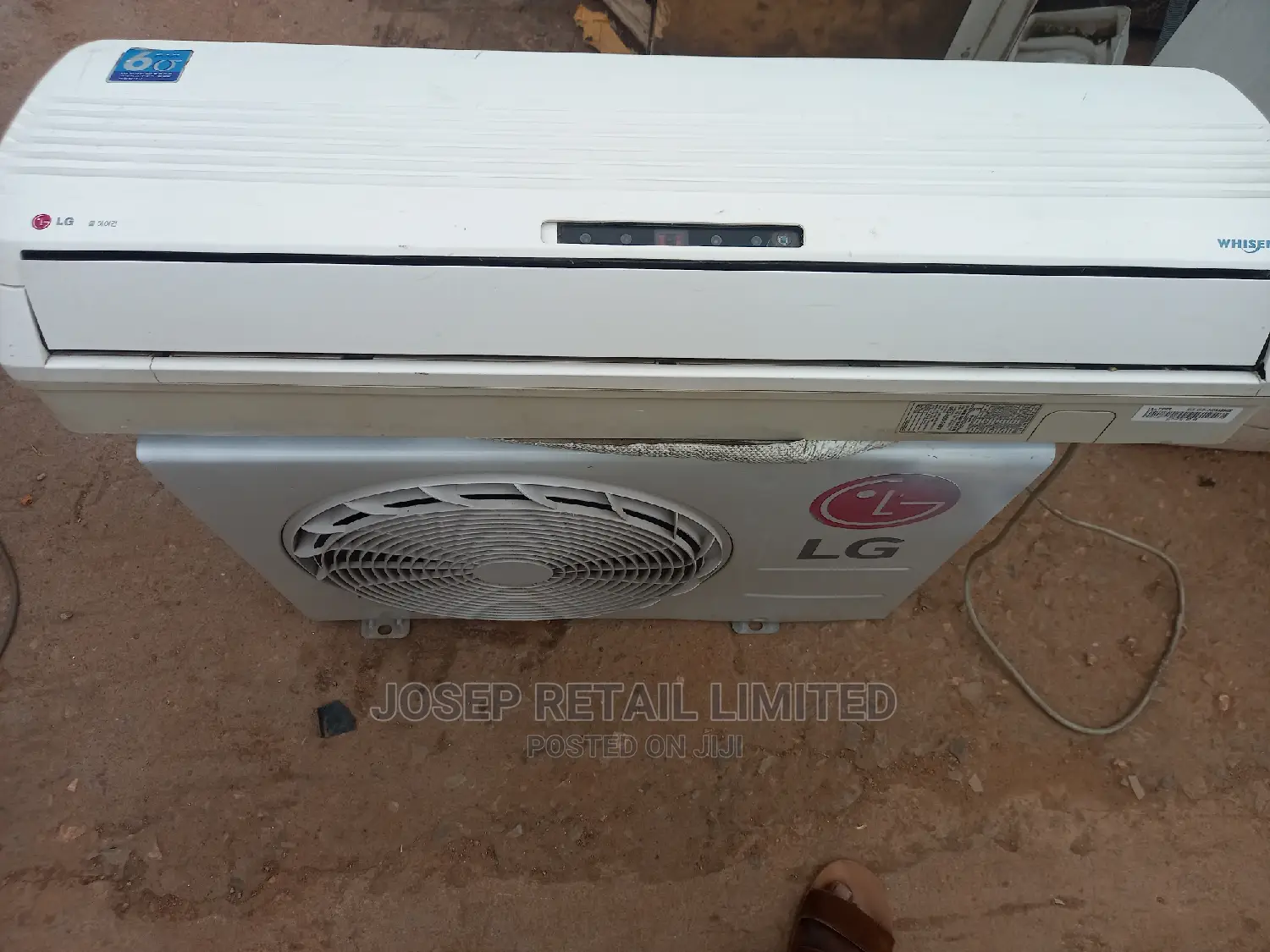 LG 1hp Ac Full Copper Engine With Warranty