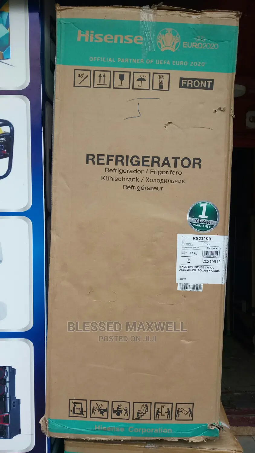 Hisense Refrigerator Single Door RS230SB