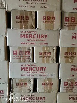 12V 7ah Vrla Battery Mercury AGM Deep Cycle Series.