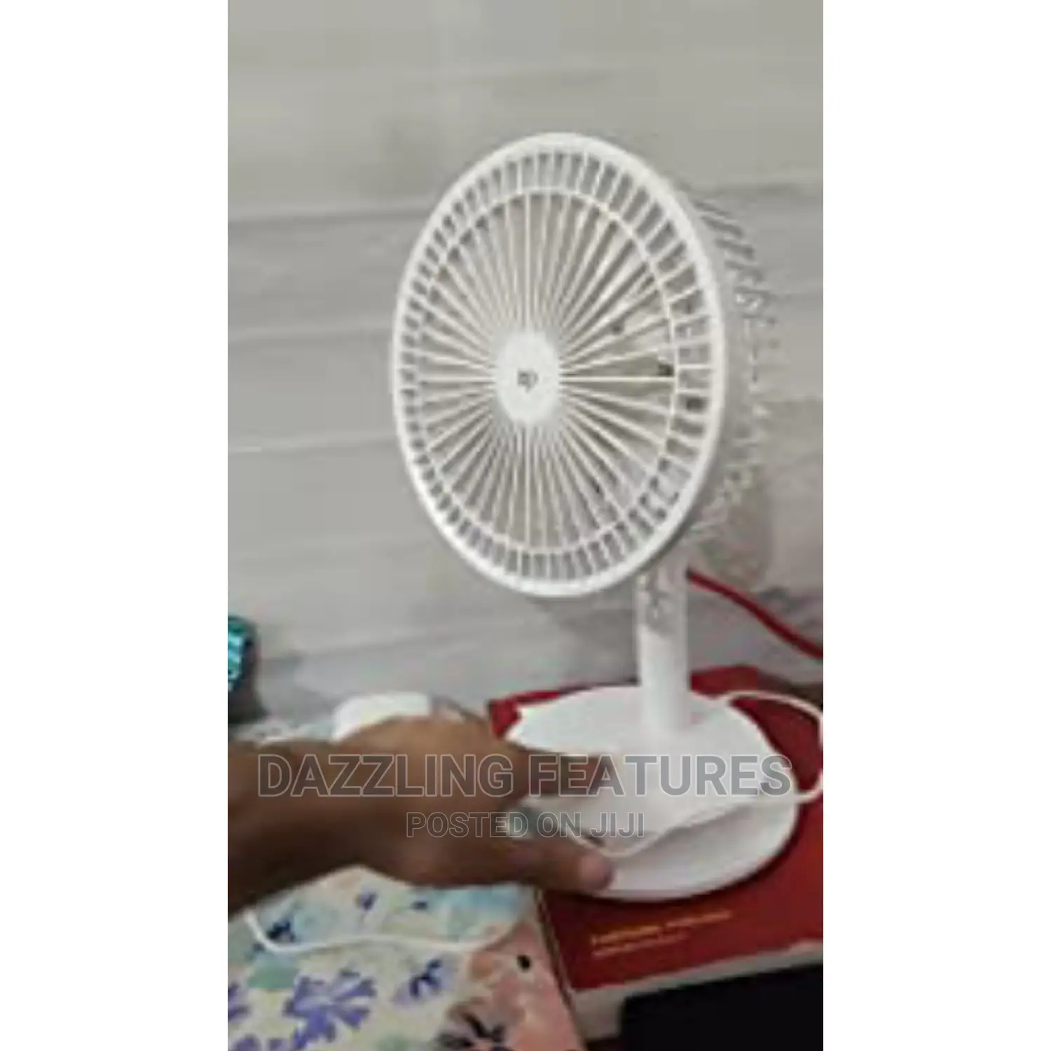 Table Rechargeable Fan